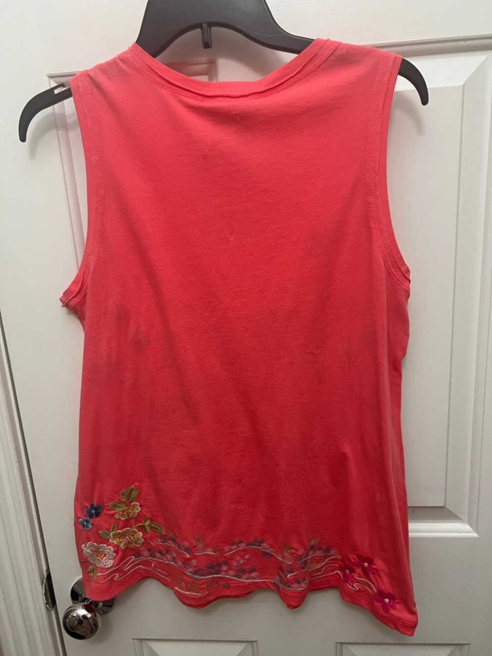 Johnny Was Celina embroidered tank top V-neck - Picture 4 of 9